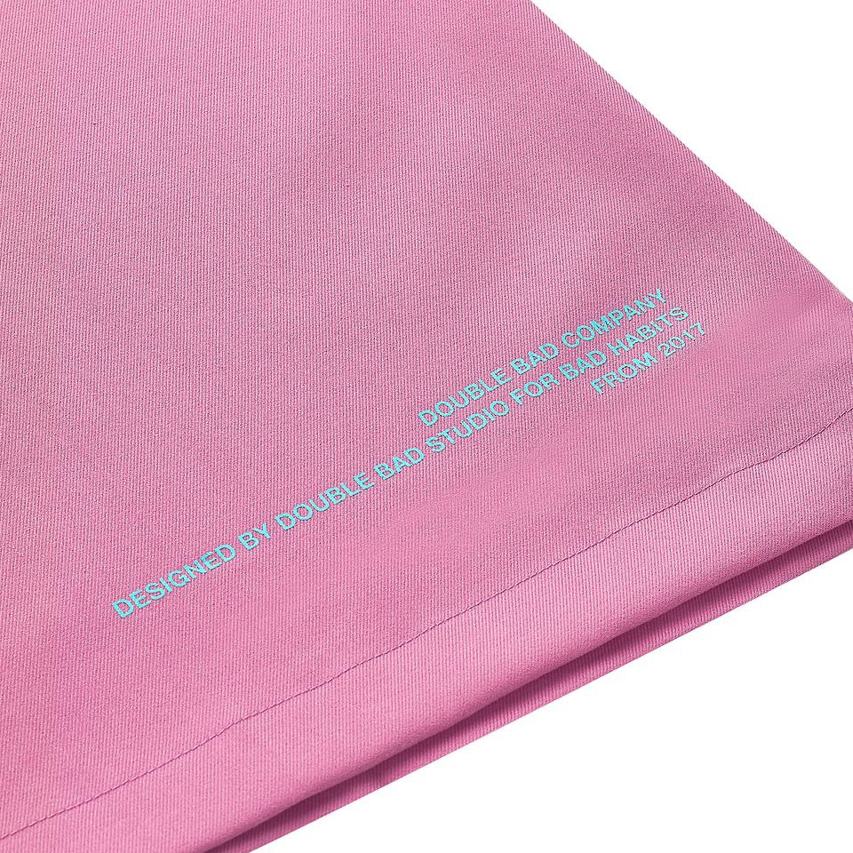 Áo Sơ mi Nam Tay Ngắn Thêu Họa Tiết Bad Habits - form rộng unisex - MAYLANSTORE | BigBuy360 - bigbuy360.vn