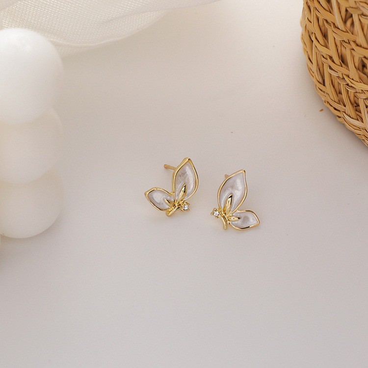 Hoa tai hình bướm style Hàn Xinh xắn - HT281