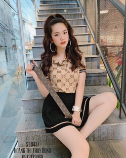 Set Áo phông GC Chân váy