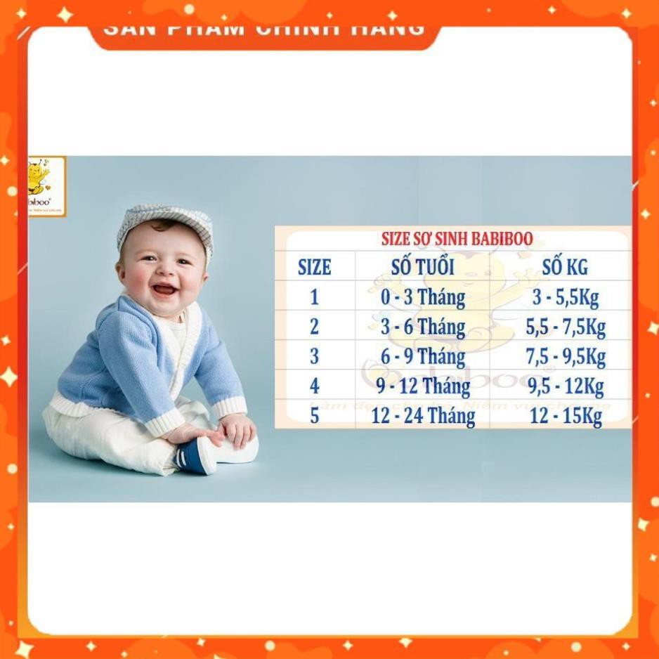 Hàng cao cấp  Tã vải dán cotton BABIBOO free size 1 miếng - BB82