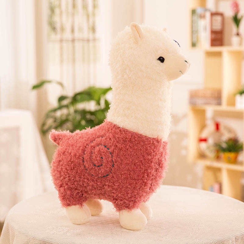 Đồ chơi nhồi bông hình lạc đà alpaca mềm mại dành cho trẻ em