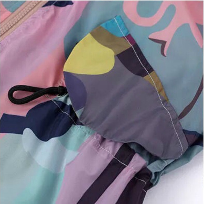 Áo Khoác Cardigan Tay Dài Dáng Rộng In Họa Tiết Rằn Ri Có Khóa Kéo Chống Tia UV Thoáng Khí Thời Trang Đi Biển Mùa Hè Cho Nữ | BigBuy360 - bigbuy360.vn