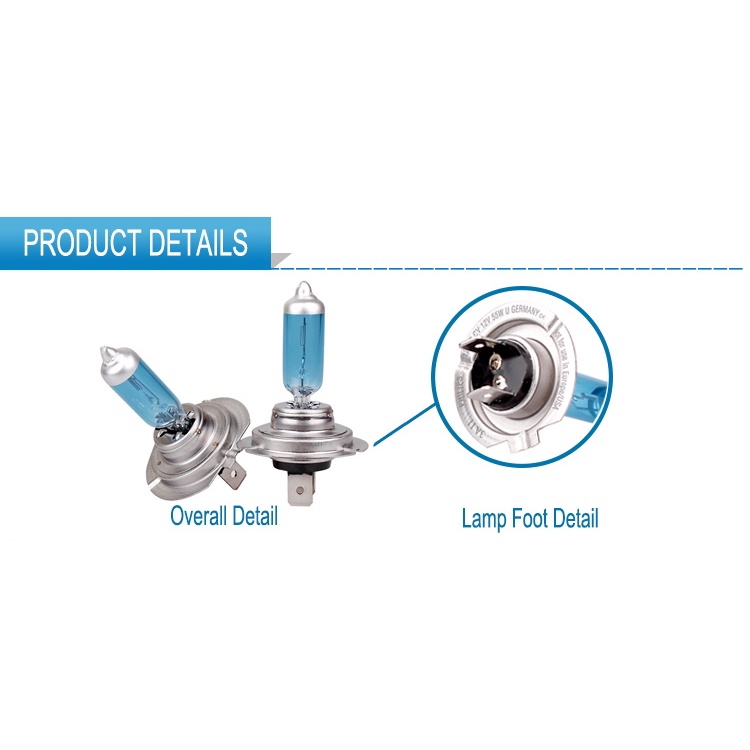 Philips Crystal Vision H1 H3 H4 H7 H8 H11 HB3 HB4 Bóng đèn Halogen Xe Bóng đèn 4300K Đèn Sương Mù Màu Vàng ánh Sáng