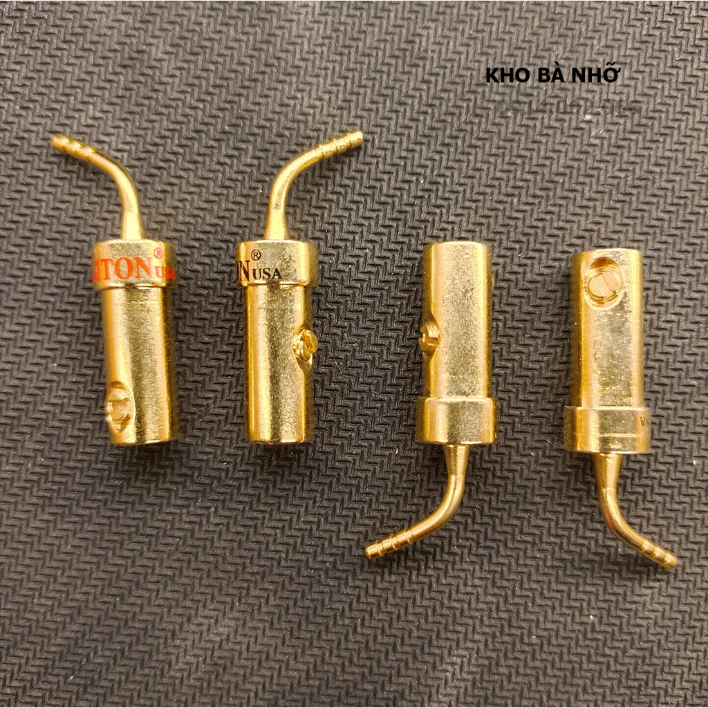 Jack mỏ chim đồng xịn dùng nối dây loa