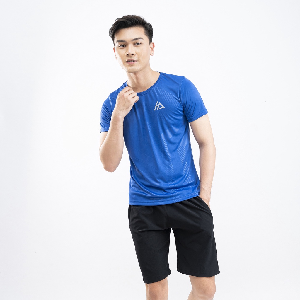 Bộ quần áo nam tay ngắn mùa hè DINO SPORTS quần áo mùa hè dáng thể thao chất thun lạnh hoạt động thoải mái