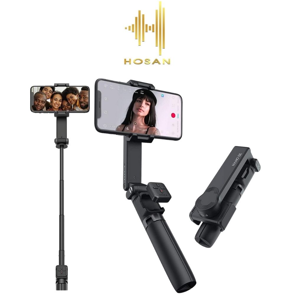 Gimbal chống rung HOSAN Zhiyun Smooth X/ Moza Nano SE - Tay cầm 3 trục hỗ trợ quay vlog trên điện thoại