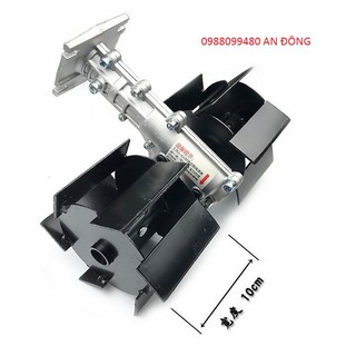 Đầu xới đất sạc cỏ đa năng lắp cho máy cắt cỏ trục 28 ,9 khía