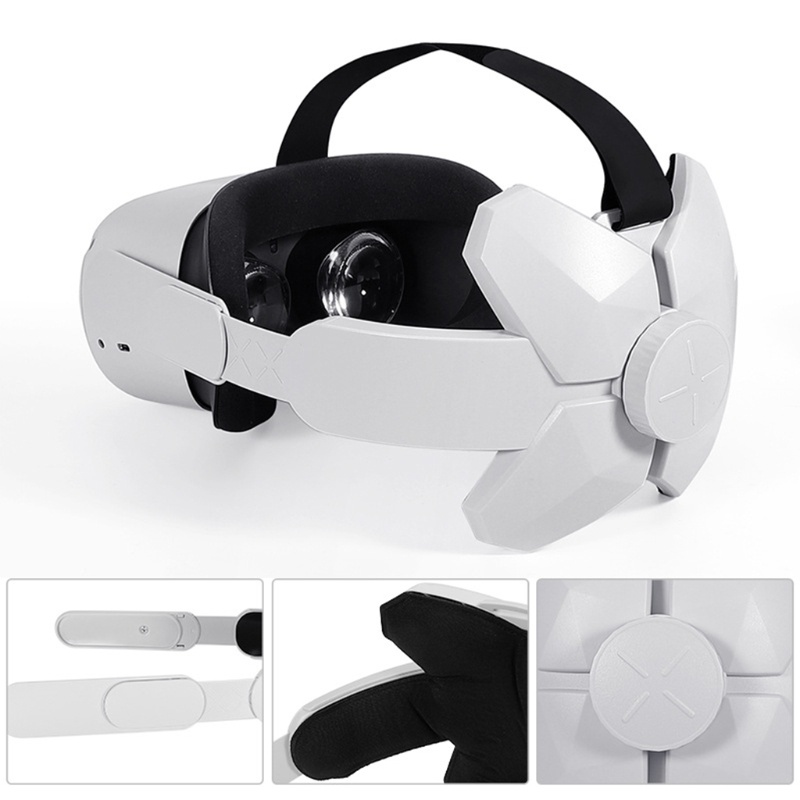 (3C) Dây Đeo Đầu Đệm Mút Có Thể Điều Chỉnh Cho Kính Thực Tế Ảo - Oculus Quest 2 Vr