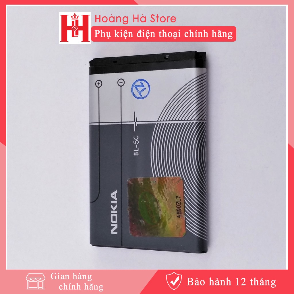 Pin Nokia BL-5C/4C Zin Chính Hãng - Cho Nokia 1280, 110i...