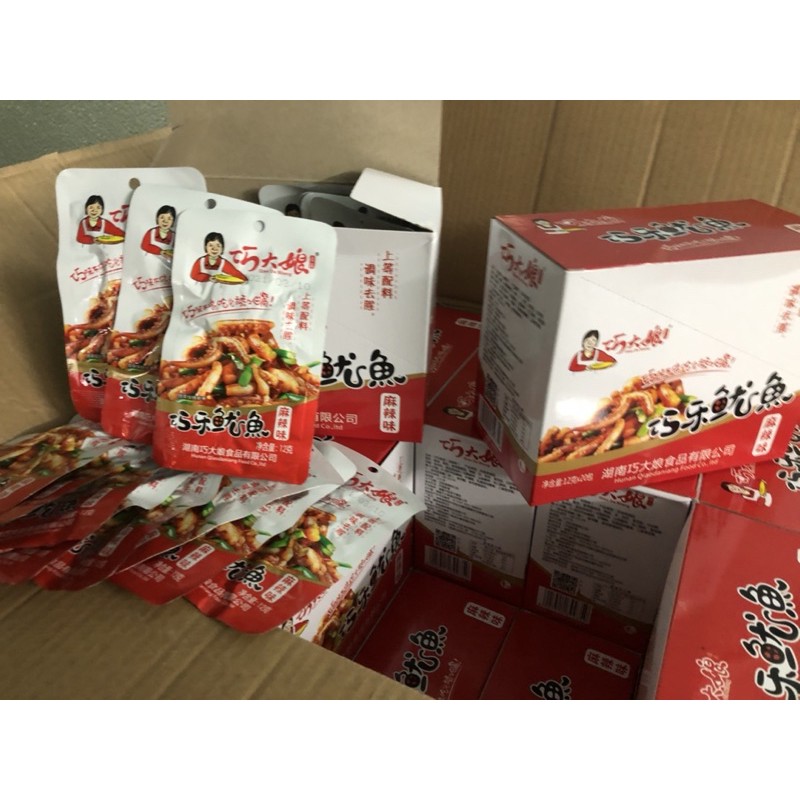 Râu mực cay, Sườn sụn Tứ Xuyên, Cá cay Vân nam [ SẴN Q.3 TP.HCM]🌶🌶🌶