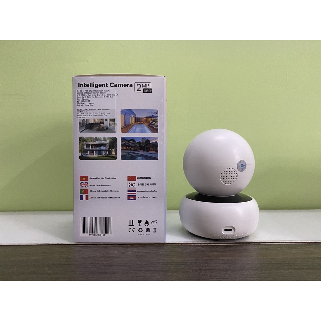 Camera Wifi YOOSEE YS-2021 Full HD 1080P - Đàm Thoại 2 Chiều - Báo Động Cự Nhạy- hàng chính hãng