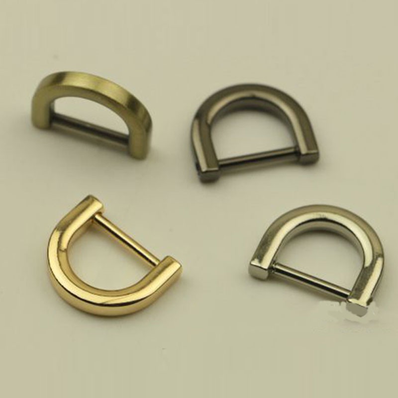 Móc Khóa Chữ D 1.2 / 1.5cm Bằng Kim Loại