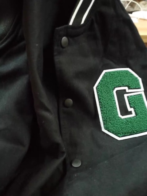 ÁO BOMBER chữ G Unisex nam nữ K01 (kèm ảnh thật) | BigBuy360 - bigbuy360.vn