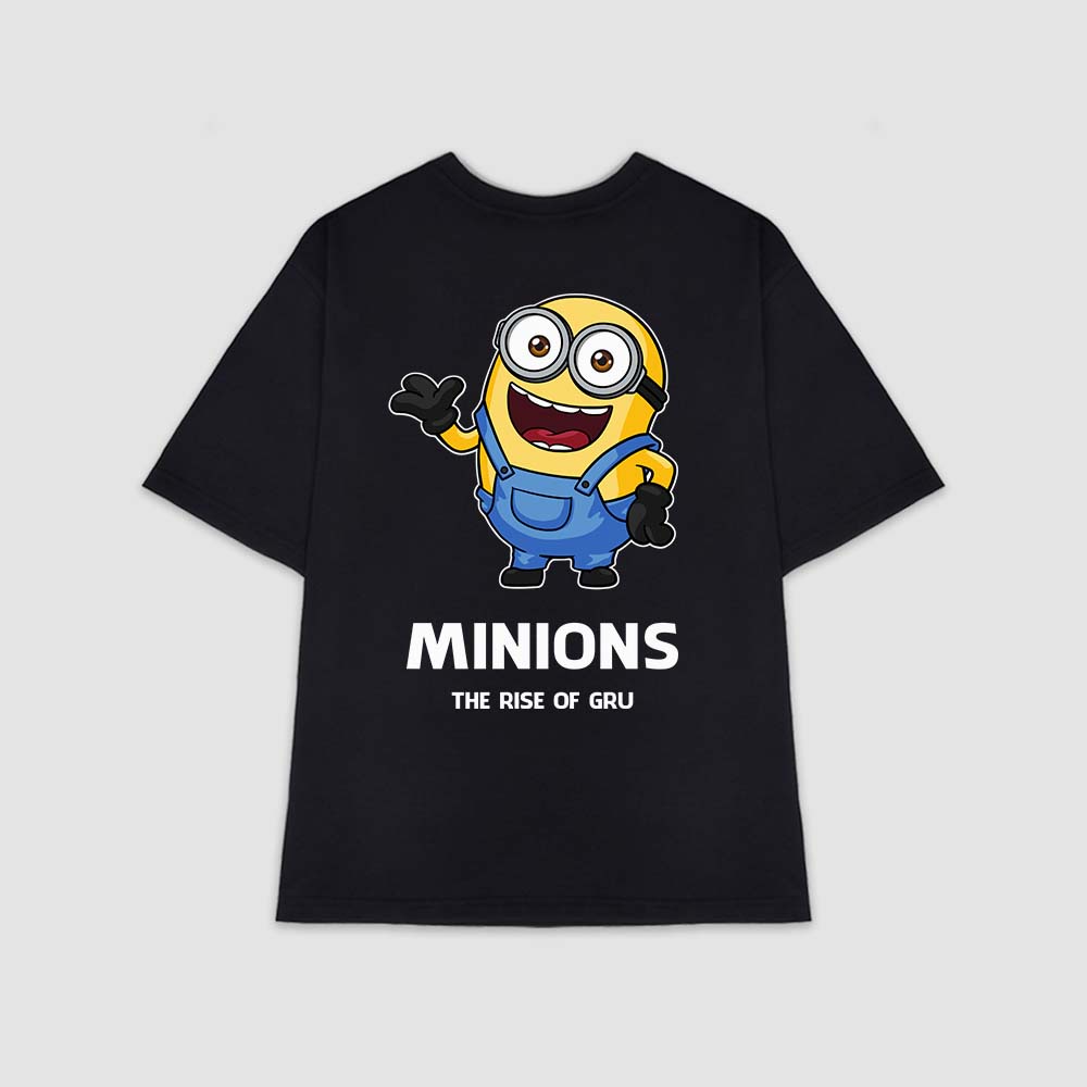 Áo Thun Nam Unisex Tay Lỡ Form Rộng In Hình Minion 2S Official, Áo Phông Oversize Local Brand Giá Rẻ SG42