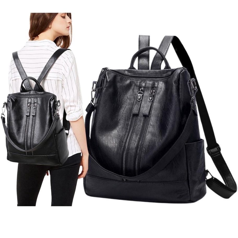 Balo da nữ thời trang cao cấp, Balo chống thấm nước sành điệu