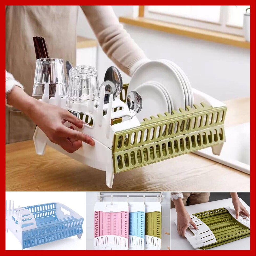 Giá úp bát đa năng I Gấp gọn, treo gọn I Hàng chất lượng cao