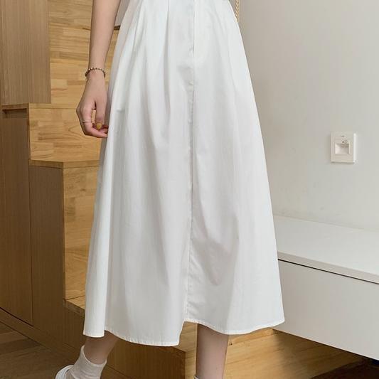 Chân Váy Lưng Cao Thiết Kế Mới Xinh Xắn Thời Trang Dành Cho Nữ