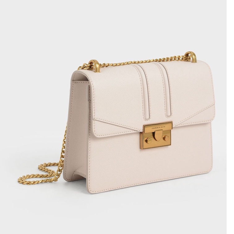 Túi CNK khóa vàng dây vàng Model CK2-21200009