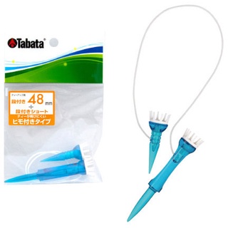 Tee golf nhựa stepped lift tee with string set 2 gv1415 | tabata