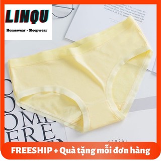 Quần lót nữ nữ vải cotton mềm mịn thoáng mát mặc thoải mái Size dưới 55kg