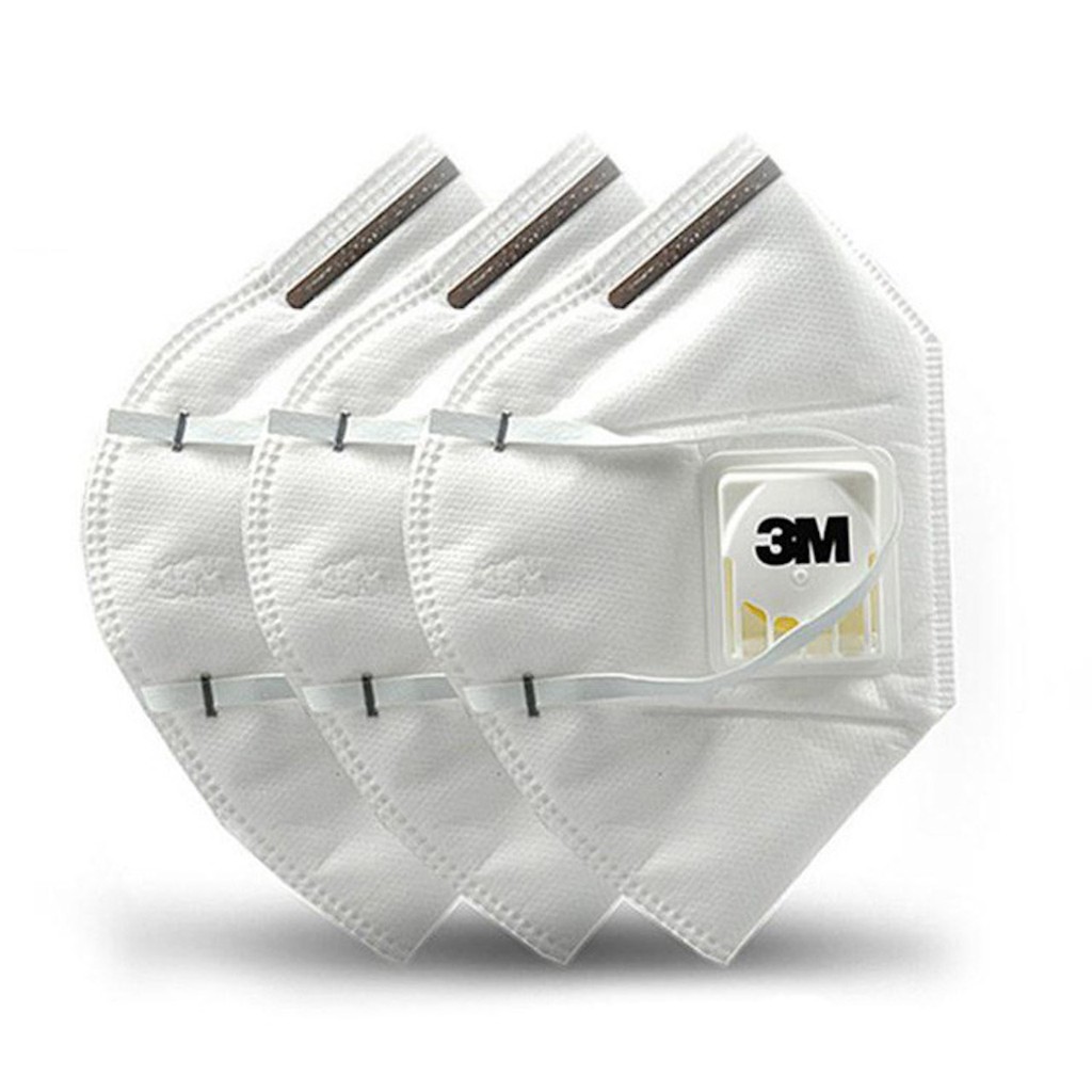 Khẩu trang y tế 3m 9001v có van lọc bụi mịn pm2.5 khẩu trang 3d chính hãng - Thinksafe | BigBuy360 - bigbuy360.vn