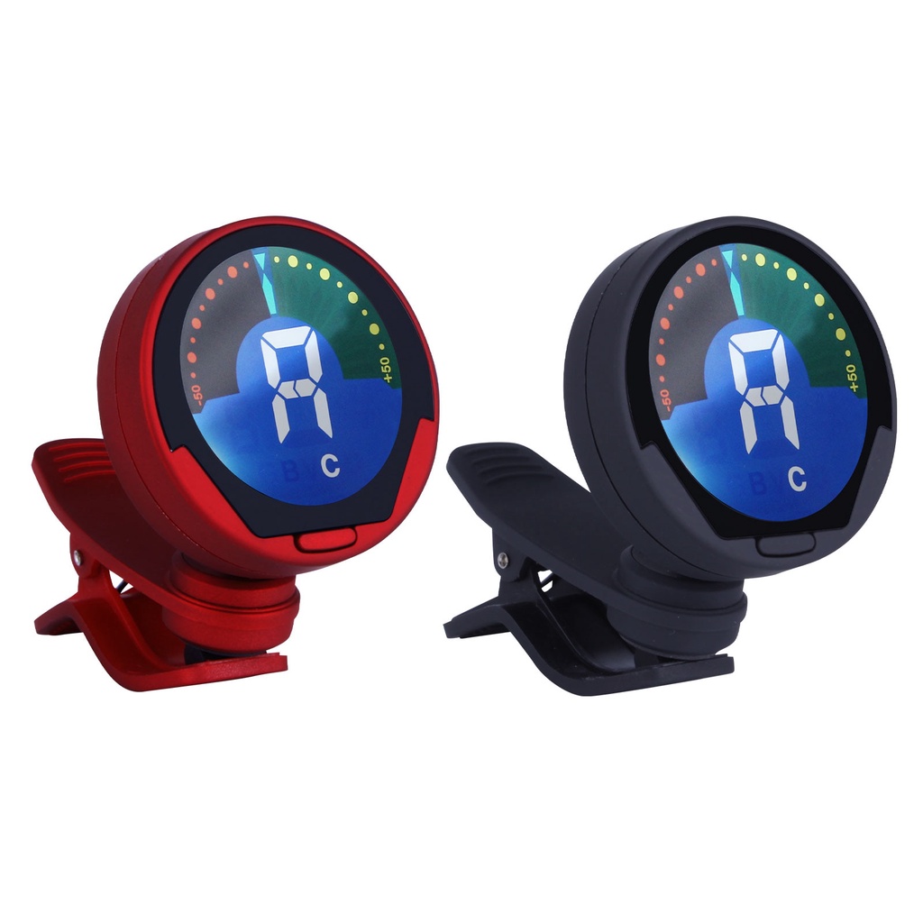 Kẹp Lên Dây Đàn Eno ET-39 Màn Hình LCD Lớn Xoay 360 Độ Chuyên Dụng Cho Guitar / Bass / Ukulele / Violin / Chromatic