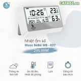NHIỆT ẨM KẾ CHO PHÒNG EM BÉ ĐA NĂNG MOAZ BÉBÉ MB – 027