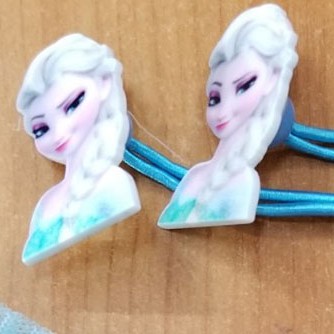 Bộ 7 món buộc tóc và kẹp tóc elsa,peppa bé gái
