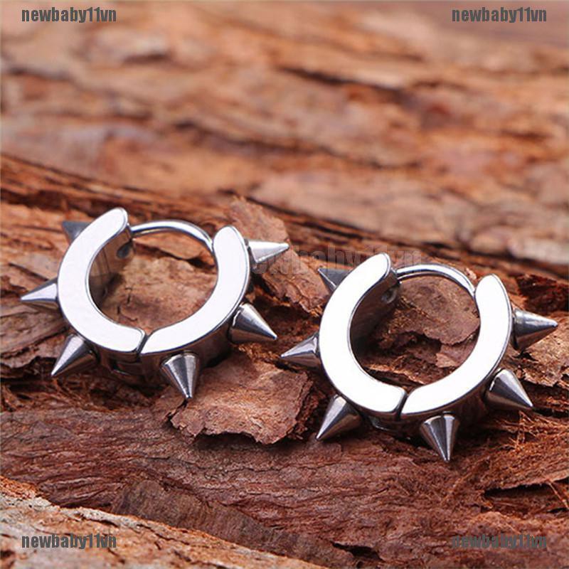 Bông Tai Đinh Tán Bằng Thép Không Gỉ