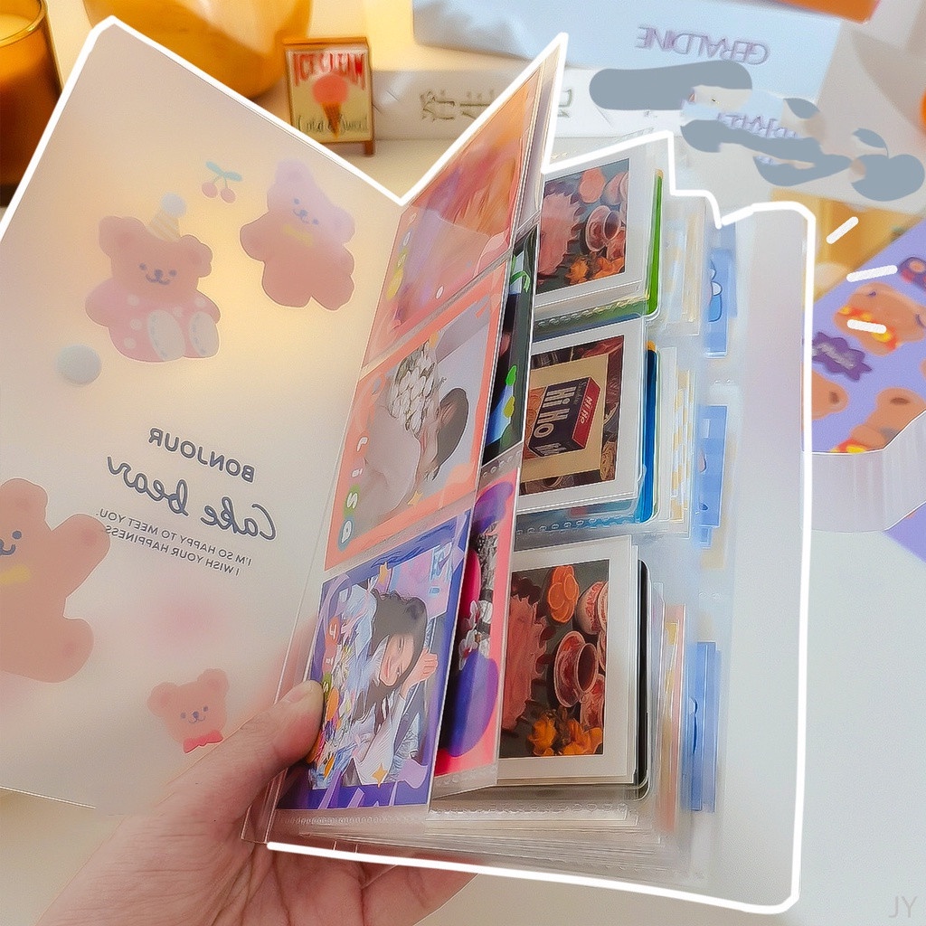 Album Đựng Ảnh Trong Suốt Kèm Ngăn Đựng Thẻ