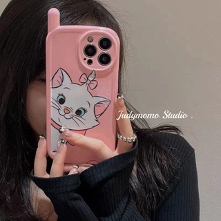 Ốp Điện Thoại Hình Mèo Hoạt Hình Cho iPhone 13 Pro Max 12 Pro Max 11 Pro Max 7 8 Plus SE 2020 Xs Max XR