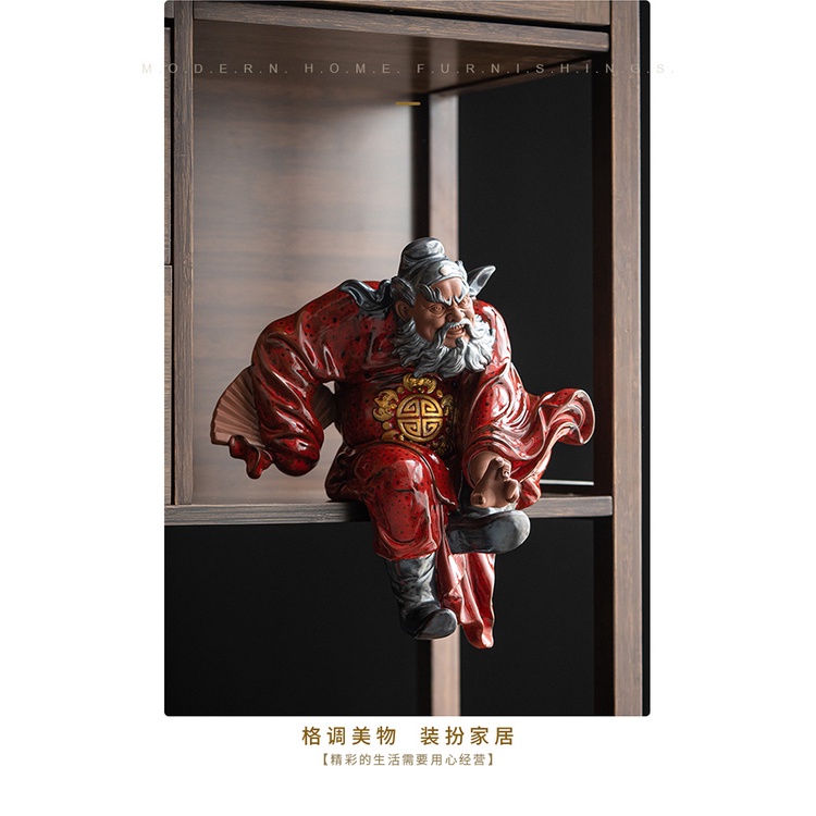 TƯỢNG CHUNG QUỲ GỐM TỬ SA CAO CẤP- TƯỢNG CHUNG QUỲ TRẤN TRẠCH BẢN SIÊU ĐẸP