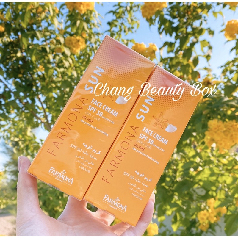 Farmona Sun Kem Chống Nắng Cho Da Nhạy Cảm, Nâng Tông Da, Không Gây Kích Ứng Da 50ml