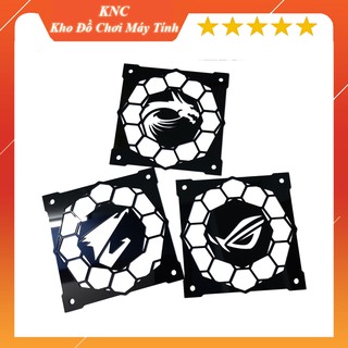 Cover che bụi cho quạt tản nhiệt máy tính kính thước 12cm