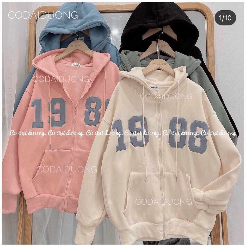ÁO KHOÁC NỈ FORM RỘNG THỜI TRANG 1988 CỰC XINH DÀNH CHO CÁC BẠN TRẺ MIDU FASHION