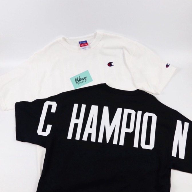 Áo thun Champion Heritage BIG LOGO - 100% Authentic