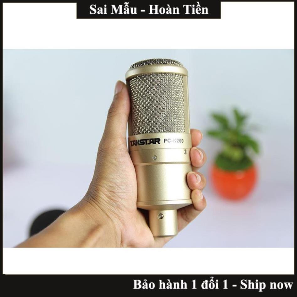 Micro thu âm không cần soundcard,Mic thu âm PC- K200,