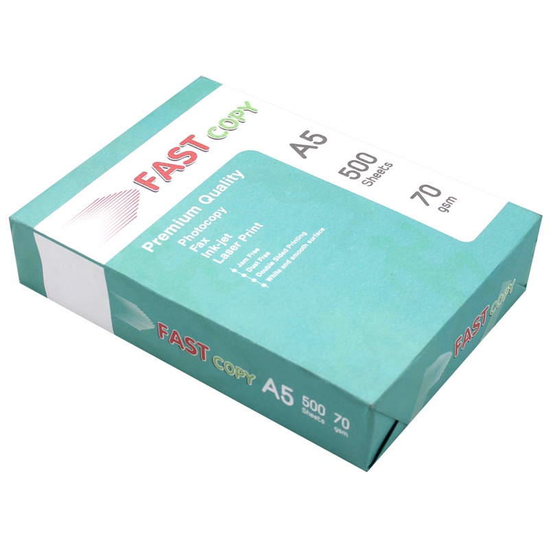 Giấy Photo Fastcopy A5 70gsm - Hải Tiến (500 Tờ)