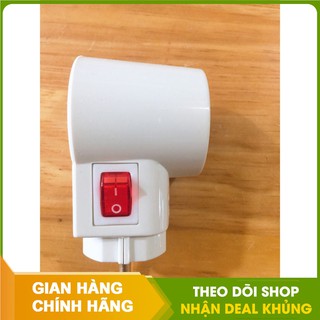 Đui đèn liền phích cắm có công tắc E27 siêu tiện lợi Sopoka