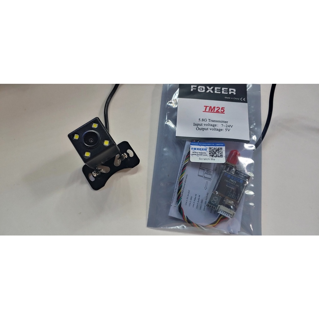 Combo fpv truyền hình ảnh từ xa 5.8G giành cho xe và máy bay