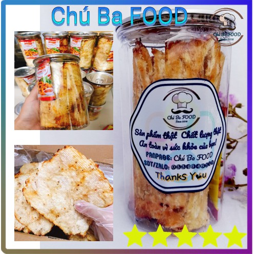 250G 🦈Khô Cá Thiều Miếng🦈 Chú Ba FOOD | Thịt cá thơm, vị ngon - Mềm, Dai, Ngon, Chất lượng