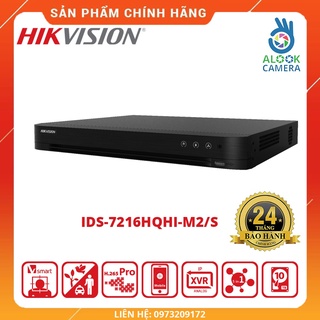 HÀNG CHÍNH HÃNG_Đầu ghi hình 16 kênh HDTVI kênh Turbo ACUSENSE HIKVISION IDS-7216HQHI-M2/S_BH 24 THÁNG