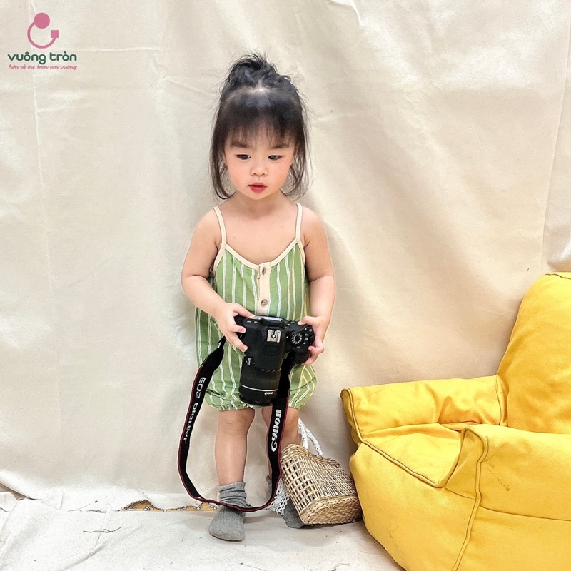 Bộ đồ liên thân Vuông Tròn cho bé