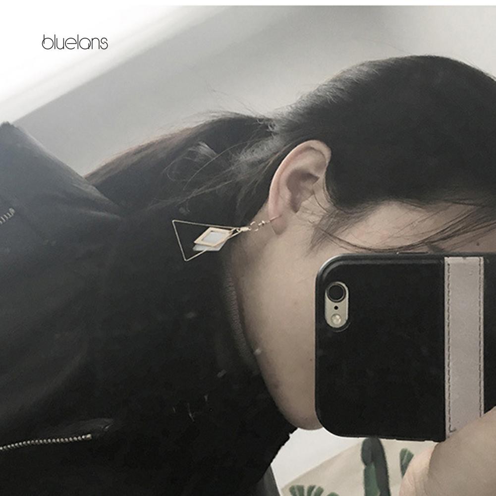 Đôi Bông Tai Hình Tam Giác Thời Trang Cho Nữ