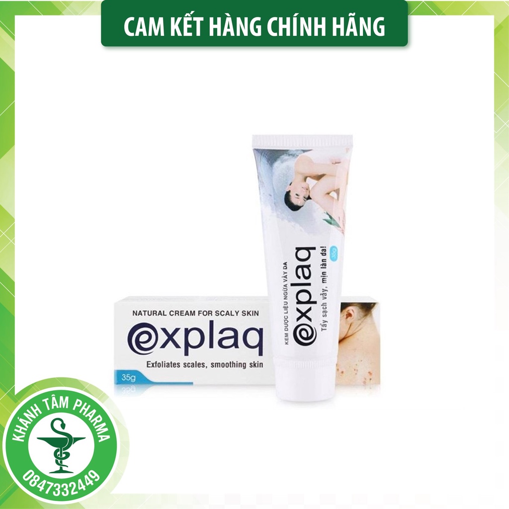 Kem Explaq làm mịn vảy da , á sừng! ! !