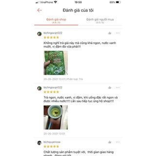 Chè thái nguyên túi 500g
