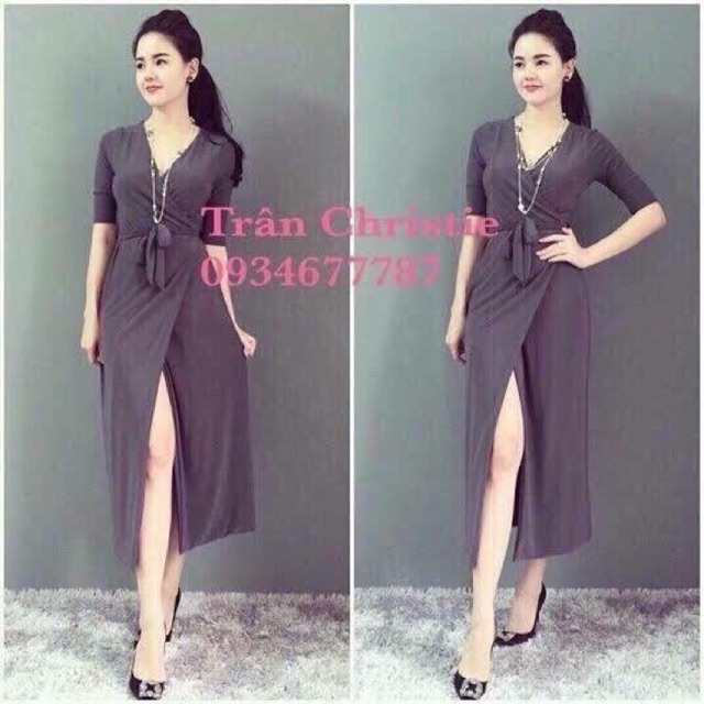 MAXI THUN THẮT EO