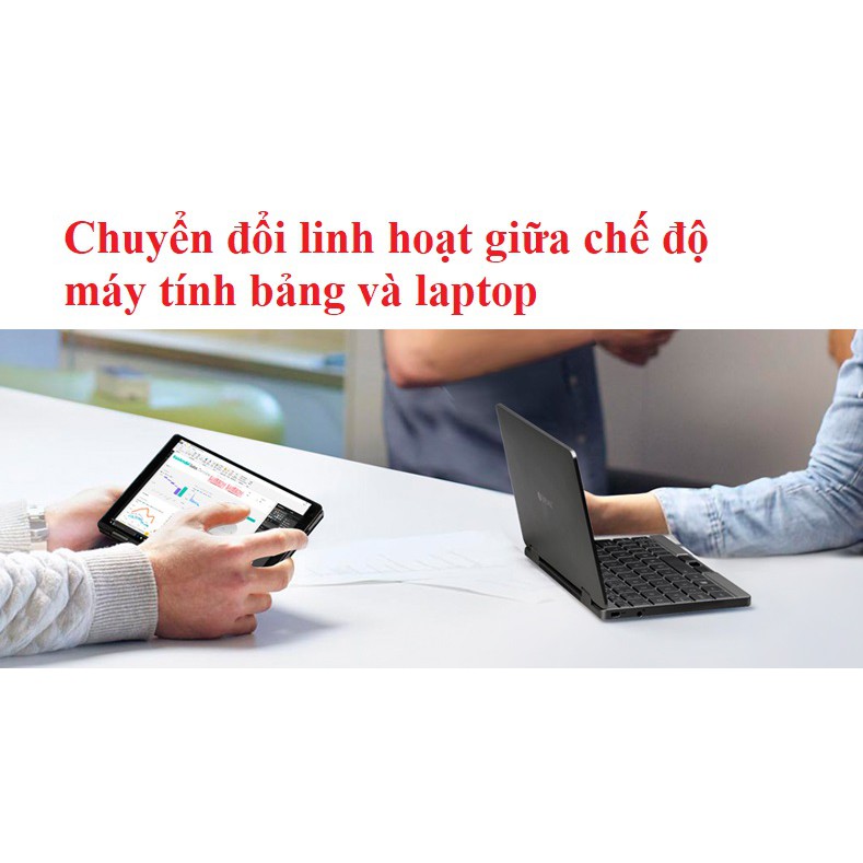 Mini Laptop One Mix 3S  Chip Core M3-8100Y/Màn hình 8.4 inch 2K xoay 360 độ