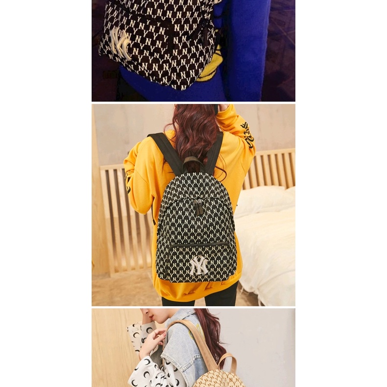 Balo Mlb Thời Trang Phong Cách Hàn Quốc