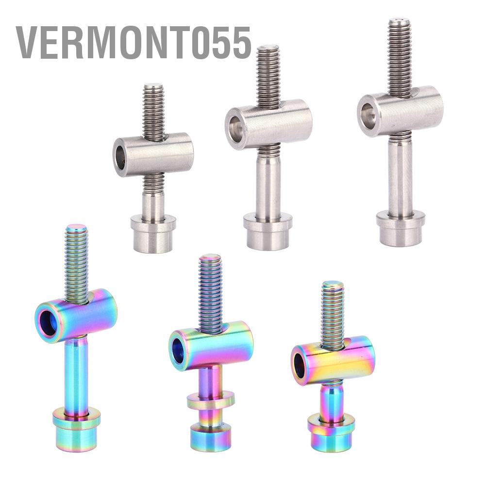 Bu lông hợp kim titan đầu M5x30/35/40mm đầu tròn thích hợp cho xe đạp